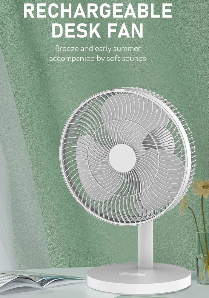 Buy Battery Table Fan 12 Inch Online In Lebanon SKU
